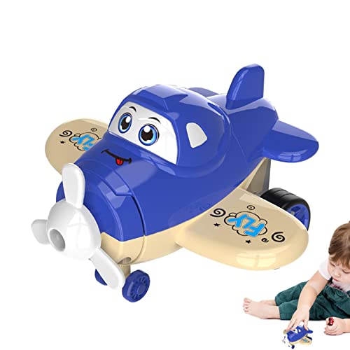 delr Spielzeugflugzeug,Kollisionsverformungsflugzeug - Kleines Transportauto Spielzeug für Kinder Geburtstagsgeschenk Weihnachten für Kinder von delr