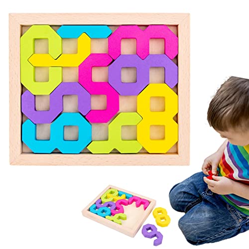 delr Zahlenblöcke – Spielzeug-Set mit 0 bis 9 Ziffern – Vorschulpädagogisches Spielzeug für Kinder, Verbesserung der Hand-Auge-Koordination delr Zahlenblöcke – Spielzeug-Set mit 0 bis 9 Ziffern – Vorschulpädagogisches Spielzeug für Kinder, Verbesserung der Hand-Auge-Koordination von delr