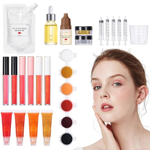 Lip Gloss Making Kit Professional, Lip Balm Making Kit, Lip Balm Set, Moisturizing Lip Stain, Girls Lip Gloss Kit For Women And Girls, Beginner Lip Gloss Kit, Lip Gloss Making Supplies Set Lip Gloss Making Kit Professional, Lip Balm Making Kit, Lip Balm Set, Moisturizing Lip Stain, Girls Lip Gloss Kit For Women And Girls, Beginner Lip Gloss Kit, Lip Gloss Making Supplies Set von demaxiyad