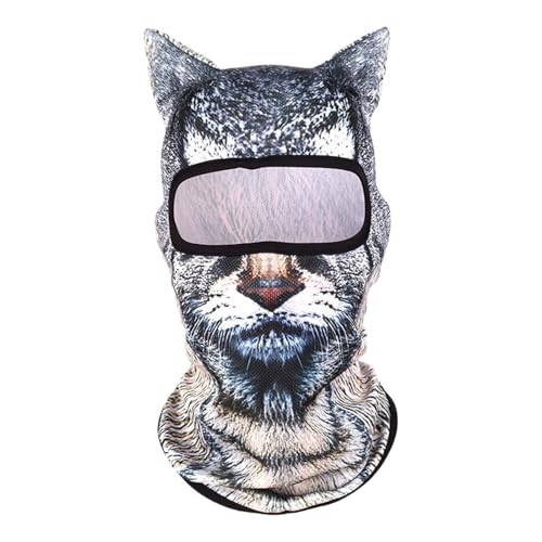 demaxiyad Animaldruckgesichtsbedeckung, Tiergesichtsbedeckung | Animal Ski Masque mit Standohren | Dreidimensionales Muster, niedlicher Halloween-Hut, Outdoors Cover für Musikfestivals demaxiyad Animaldruckgesichtsbedeckung, Tiergesichtsbedeckung | Animal Ski Masque mit Standohren | Dreidimensionales Muster, niedlicher Halloween-Hut, Outdoors Cover für Musikfestivals von demaxiyad
