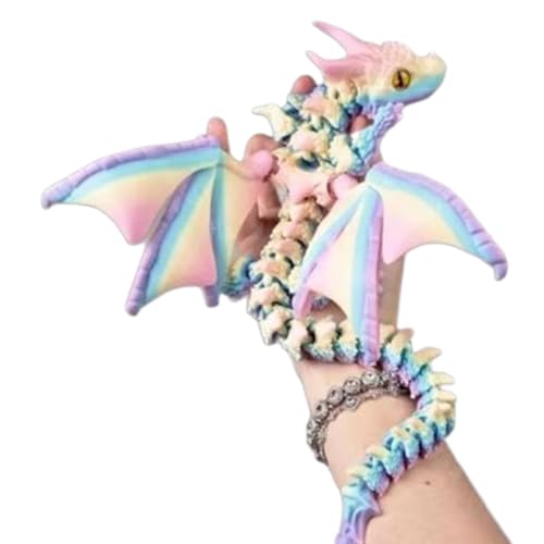 demaxiyad Artikulierter Drache Mit Flügeln - 3D Gedruckte Tiere Spielzeug Aktionsfiguren | Flexible Tierfigur Dekoration Für Schlafzimmer Schreibtisch Bücher demaxiyad Artikulierter Drache Mit Flügeln - 3D Gedruckte Tiere Spielzeug Aktionsfiguren | Flexible Tierfigur Dekoration Für Schlafzimmer Schreibtisch Bücher von demaxiyad