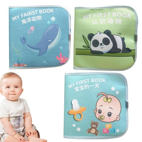 demaxiyad Beschäftigtes Buch für Kinder, ruhiges Aktivitätsbuch,Weiches Stoffbuch | Reisespielzeug, süßes, ruhiges Lehrbuch, Lernaktivitäten für Kinder im Vorschulalter demaxiyad Beschäftigtes Buch für Kinder, ruhiges Aktivitätsbuch,Weiches Stoffbuch | Reisespielzeug, süßes, ruhiges Lehrbuch, Lernaktivitäten für Kinder im Vorschulalter von demaxiyad