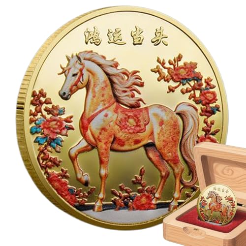 demaxiyad Chinesisches Neujahrsstück – Sammlerstück – Erinnerung an das chinesische Neujahrsfest 2026 für Dekoration, Geschenk für Erwachsene und Kinder von demaxiyad