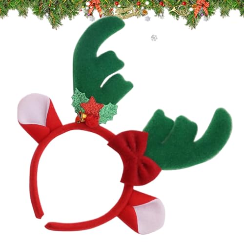 demaxiyad Haarreif mit Weihnachtsgeweih, Cartoon-Geweih, modische Kopfbedeckung, kurzes langes Haar, Winterurlaub-Requisiten für Versammlungen, Verabredungen demaxiyad Haarreif mit Weihnachtsgeweih, Cartoon-Geweih, modische Kopfbedeckung, kurzes langes Haar, Winterurlaub-Requisiten für Versammlungen, Verabredungen von demaxiyad