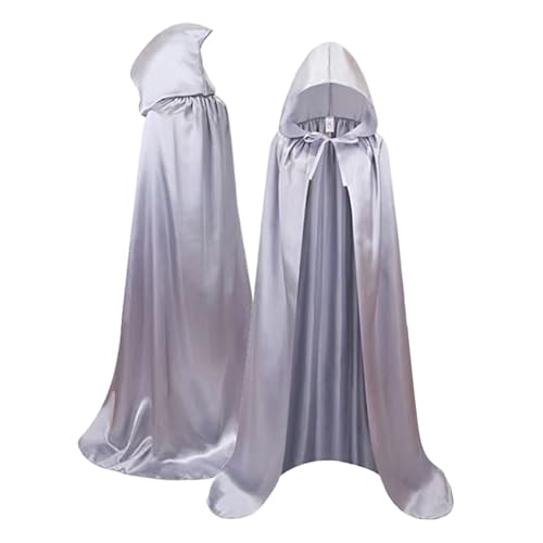 demaxiyad Halloween-Umhang | Halloween-Umhang 150 cm Kostüm Umhang mit Kapuze – atmungsaktives Cosplay-Kostüm für Partys, , Mädchen, Kostümbegeisterte von demaxiyad