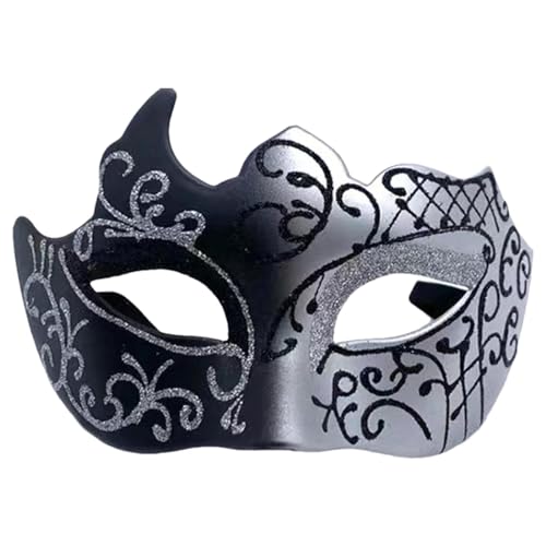 demaxiyad Herren-Maskerade, Abschlussball, Cosplay, Vintage-Maskerade, Vintage-Maskerade, modisches antikes Accessoire für Karneval, Abschlussball, Ball demaxiyad Herren-Maskerade, Abschlussball, Cosplay, Vintage-Maskerade, Vintage-Maskerade, modisches antikes Accessoire für Karneval, Abschlussball, Ball von demaxiyad
