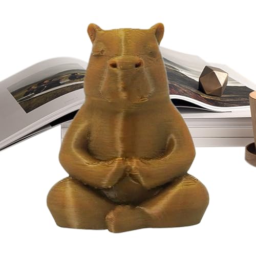 demaxiyad Mini Wasserschwein Figuren - Tierfigur Spielzeug Für Kinder - Realistisches Süßes Sammlerfigur für Dashboard Schreibtisch Wohnung Schlafzimmer Kinder Erwachsene von demaxiyad