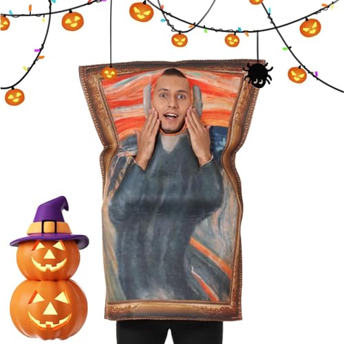 demaxiyad Mona Lisa Kostüm, Künstlerkostüm, berühmte Malerei, tragbare Streichkleidung, Halloween-Party-Kostüme, lustige, berühmte Rahmenmalerei-Outfits für Männer und Frauen demaxiyad Mona Lisa Kostüm, Künstlerkostüm, berühmte Malerei, tragbare Streichkleidung, Halloween-Party-Kostüme, lustige, berühmte Rahmenmalerei-Outfits für Männer und Frauen von demaxiyad