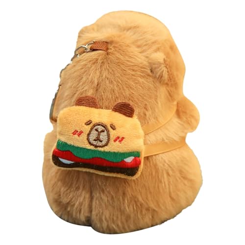 demaxiyad Niedliches Plüschtier Capybara, Plüschtiere, Capybara, exquisit, Plüschkissen, Spielzeug für Familie, Freunde, Kollegen, Geburtstag, Ostern von demaxiyad