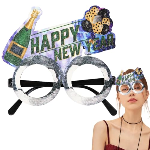 demaxiyad Partybrille für Erwachsene – Papier-Party-Brillen, lustige Neujahrsbrille | kreative Kostümbrille Silvesterpartys Zubehör für Damen und Herren demaxiyad Partybrille für Erwachsene – Papier-Party-Brillen, lustige Neujahrsbrille | kreative Kostümbrille Silvesterpartys Zubehör für Damen und Herren von demaxiyad