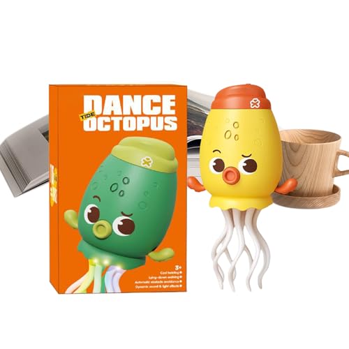 demaxiyad Tanz Musik Spielzeug, Kinder Tanzender Oktopus Musikspielzeug, Leuchtende Tierfigur Interaktiv Mit Automatischer Hindernisvermeidung Für Kinder Tag Und Nacht Spielen demaxiyad Tanz Musik Spielzeug, Kinder Tanzender Oktopus Musikspielzeug, Leuchtende Tierfigur Interaktiv Mit Automatischer Hindernisvermeidung Für Kinder Tag Und Nacht Spielen von demaxiyad