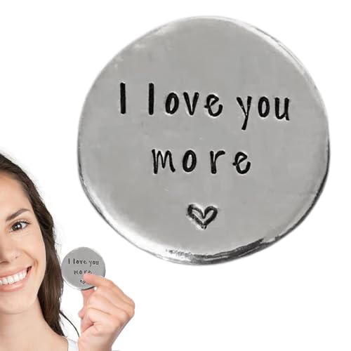 demaxiyad Taschenchips, Liebes-Token – handgefertigte Liebesmarken aus – Taschenchips, Souvenir, Liebesstück für Ihren Freund, Freundin demaxiyad Taschenchips, Liebes-Token – handgefertigte Liebesmarken aus – Taschenchips, Souvenir, Liebesstück für Ihren Freund, Freundin von demaxiyad