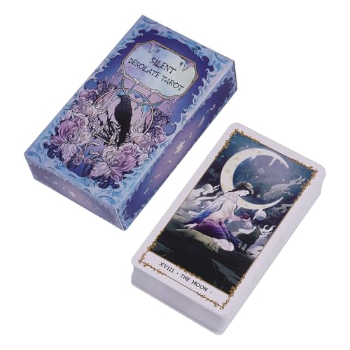 demaxiyad Tisch Tarotkarten - Tarotkarten Brettspiel Für Partys - Klassisches Mehrspieler Kartenspiel Leicht Zu Erlernen Für Alle von demaxiyad