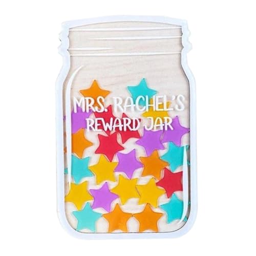 demaxiyad Verhaltenstabelle für Zuhause – 25-teiliges Star Jar Belohnungssystem | Klassenmanagement-Werkzeug für Kleinkinder, Belohnungssystem Star Jar mit Holzsockel auf demaxiyad Verhaltenstabelle für Zuhause – 25-teiliges Star Jar Belohnungssystem | Klassenmanagement-Werkzeug für Kleinkinder, Belohnungssystem Star Jar mit Holzsockel auf von demaxiyad