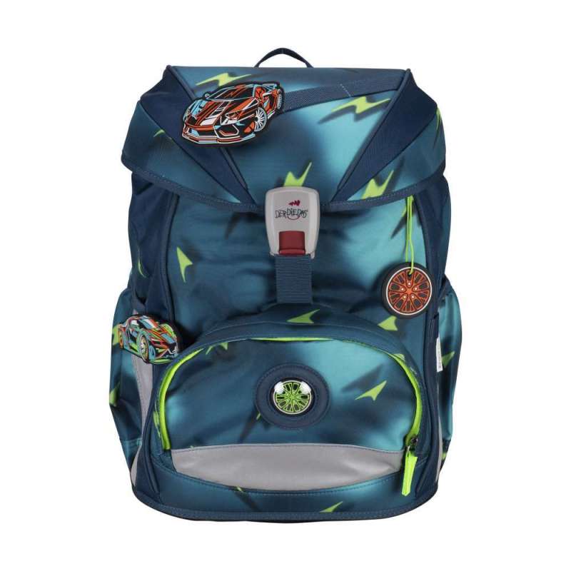 DERDIEDAS Schulrucksack ErgoFlex Set - 6 tlg. für Jungen, DerDieDas Designs Magic Light von derdiedas