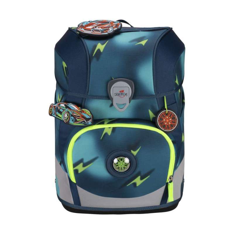 DERDIEDAS Schulrucksack ErgoFlex TINY Set - 6 tlg für Jungen, DerDieDas Designs Magic Light von derdiedas