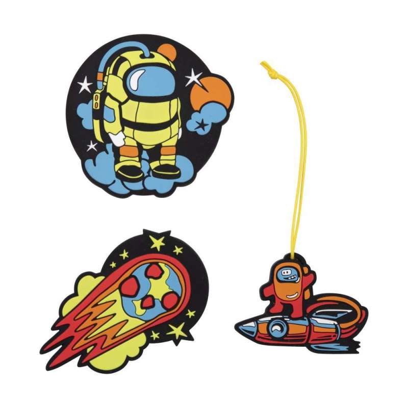 DERDIEDAS Wechselbuttons für Jungen, DerDieDas Designs Crazy 3 tlg. von derdiedas
