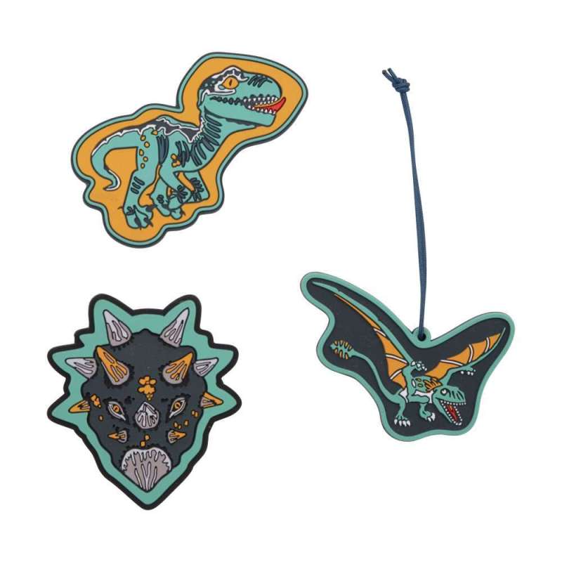 DERDIEDAS Wechselbuttons für Jungen, DerDieDas Designs Dino Time 3 tlg. von derdiedas