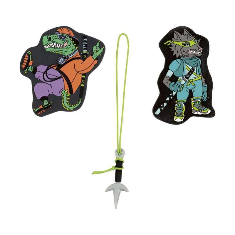 DERDIEDAS Wechselbuttons für Jungen, DerDieDas Designs Funny Fighter 3 tlg. von derdiedas