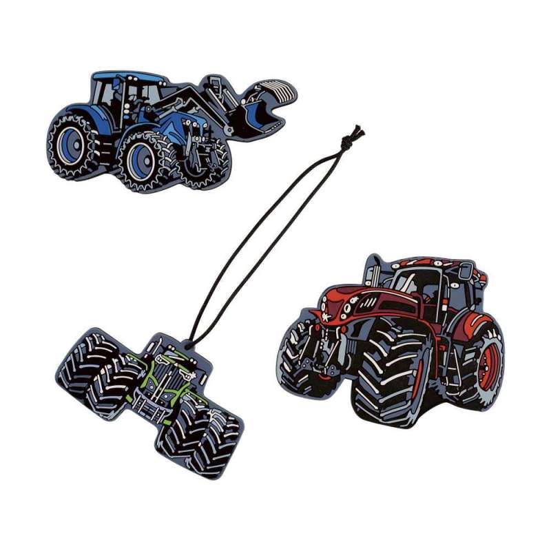 DERDIEDAS Wechselbuttons für Jungen, DerDieDas Designs Traktor 3 tlg. von derdiedas