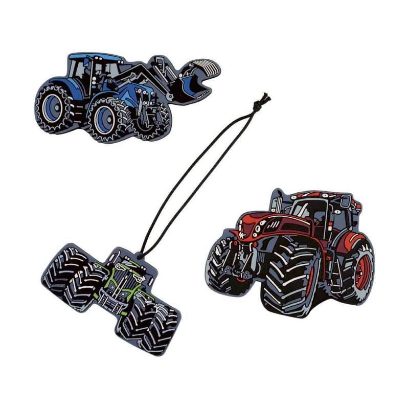 DERDIEDAS Wechselbuttons für Jungen, DerDieDas Designs Traktor 3 tlg. von derdiedas