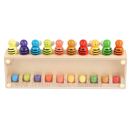 dewdat Memory Spiel Paare Finden | Frühförderung Spielzeug - Bienenförmiges Farbzuordnungsspiel Holz Gedächtnisspiel Für Reise Kindergarten Zuhause Vorschule dewdat Memory Spiel Paare Finden | Frühförderung Spielzeug - Bienenförmiges Farbzuordnungsspiel Holz Gedächtnisspiel Für Reise Kindergarten Zuhause Vorschule von dewdat
