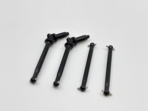 Antriebswellen für Vorder- und Hinterräder, Davon 2 CVD-Antriebswellen für Vorderräder und 2 Antriebswellen für Hinterräder, für Dexinco ferngesteuerte Automodell 8610/8619 , Teilenummer HX106, HX120 Antriebswellen für Vorder- und Hinterräder, Davon 2 CVD-Antriebswellen für Vorderräder und 2 Antriebswellen für Hinterräder, für Dexinco ferngesteuerte Automodell 8610/8619 , Teilenummer HX106, HX120 von dexinco