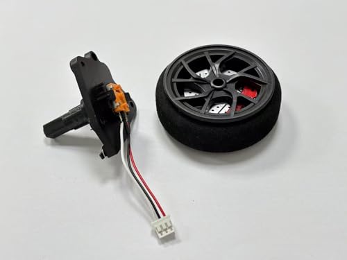 Lenkradbaugruppe, einschließlich Lenkrad, Mittelwelle, Potentiometer, für Dexinco ferngesteuerte Automodell S910 von dexinco