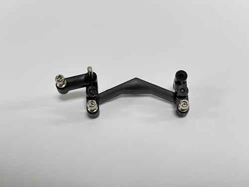 Verbindungsstück zwischen Lenkservo und Vorderrad, inkl. linkem und rechtem Lenker und Pleuel, passend für Dexinco RC-Car 1813 von dexinco