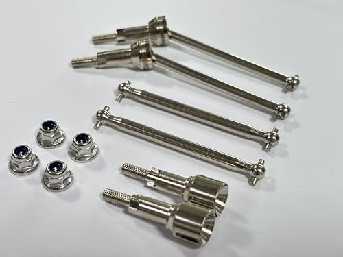 Vorder- und Hinterrad-Metall-CVD-Antriebswelle mit Befestigungsmutter, passend für Dexinco RC-Automodell 8610 Vorder- und Hinterrad-Metall-CVD-Antriebswelle mit Befestigungsmutter, passend für Dexinco RC-Automodell 8610 von dexinco