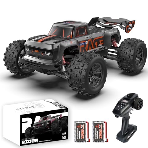 dexinco Ferngesteuertes Auto, 1:16 RC Auto, 4WD 40km/h Hobby Offroad Monster RC Truck, All Terrain Wasserdicht RTR RC Buggy, RC Crawler mit 2 Akku, Geländegängig Spielzeug LKW dexinco Ferngesteuertes Auto, 1:16 RC Auto, 4WD 40km/h Hobby Offroad Monster RC Truck, All Terrain Wasserdicht RTR RC Buggy, RC Crawler mit 2 Akku, Geländegängig Spielzeug LKW von dexinco