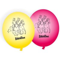Bibi und Tina Luftballons auf den Pferden Amadeus & Sabrina, 8 Stück Bibi und Tina Luftballons auf den Pferden Amadeus & Sabrina, 8 Stück von dh-konzept