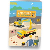 Gastgeschenke Mal-und Rätselheft "Baustelle", DIN A6 zum Kindergeburtstag Gastgeschenke Mal-und Rätselheft "Baustelle", DIN A6 zum Kindergeburtstag von dh-konzept