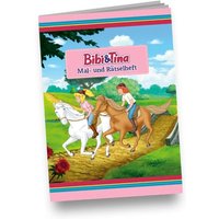 Mal-und Rätselheft "Bibi und Tina", DIN A6 Mal-und Rätselheft "Bibi und Tina", DIN A6 von dh-konzept