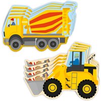 Platzsets Baustelle, 8 Stück in 2 Designs, 38cm x 26,5cm Platzsets Baustelle, 8 Stück in 2 Designs, 38cm x 26,5cm von dh-konzept
