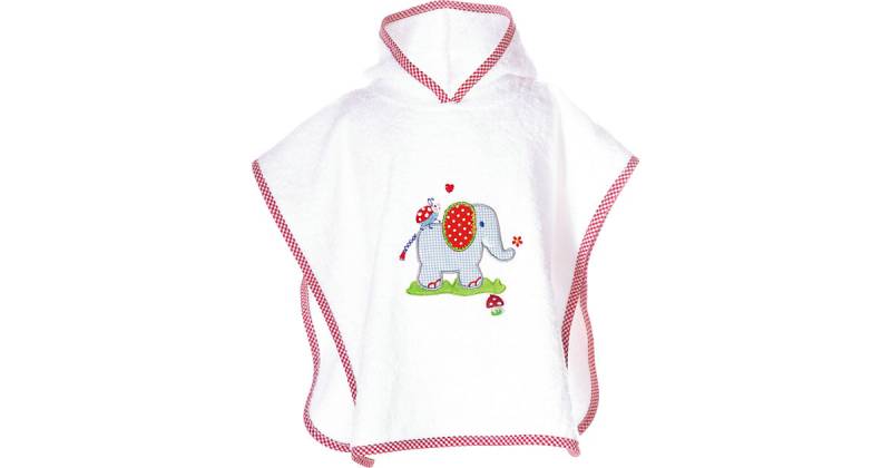 Badeponcho BabyGlück Elefant, ca. 55 x 46 cm von die spiegelburg