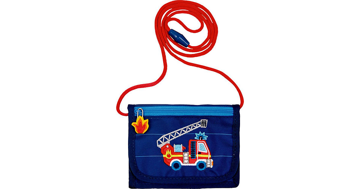 Brustbeutel Wenn ich mal groß bin Feuerwehr blau Brustbeutel Wenn ich mal groß bin Feuerwehr blau von die spiegelburg