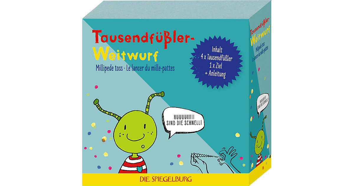 Bunte Geschenke Tausendfüßler-Weitwurf-Spiel Bunte Geschenke Tausendfüßler-Weitwurf-Spiel von die spiegelburg