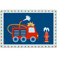 DIE SPIEGELBURG 0015456 Tischset Feuerwehr (Wenn ich mal groß bin) von die spiegelburg