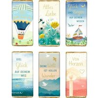 DIE SPIEGELBURG 0015790 Schokolade Glück und Segen - Kleine Schokogrüße 30g, sortiert DIE SPIEGELBURG 0015790 Schokolade Glück und Segen - Kleine Schokogrüße 30g, sortiert von die spiegelburg