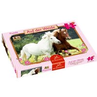 DIE SPIEGELBURG 11432 Boxpuzzle Auf der Weide Pferdefreunde (72 Teile) von die spiegelburg