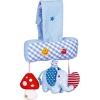 DIE SPIEGELBURG 13972 Activity-Mobile Elefant BabyGlück, hellblau von die spiegelburg