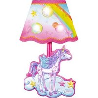 DIE SPIEGELBURG 14035 Wandsticker mit Licht Einhorn-Paradies von die spiegelburg