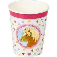 DIE SPIEGELBURG 14113 Partybecher Mein kleiner Ponyhof (8 Stück) von die spiegelburg