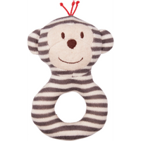 DIE SPIEGELBURG 16415 Ringrassel Affe BabyGlück, grau DIE SPIEGELBURG 16415 Ringrassel Affe BabyGlück, grau von die spiegelburg