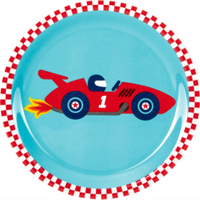 DIE SPIEGELBURG 16604 Melamin-Teller Rennauto (Wenn ich mal groß bin) von die spiegelburg