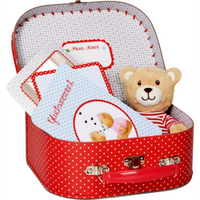 DIE SPIEGELBURG 16874 Geschenkset Teddy im Köfferchen BabyGlück von die spiegelburg