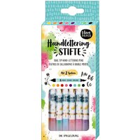 DIE SPIEGELBURG 17808 Handlettering-Doppelfaserstifte - I love Paper DIE SPIEGELBURG 17808 Handlettering-Doppelfaserstifte - I love Paper von die spiegelburg