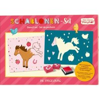 DIE SPIEGELBURG 17978 Schablonen-Set - Mein kleiner Ponyhof DIE SPIEGELBURG 17978 Schablonen-Set - Mein kleiner Ponyhof von die spiegelburg