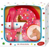 DIE SPIEGELBURG 18661 Geschirr Geschenkset - Mein kleiner Ponyhof DIE SPIEGELBURG 18661 Geschirr Geschenkset - Mein kleiner Ponyhof von die spiegelburg